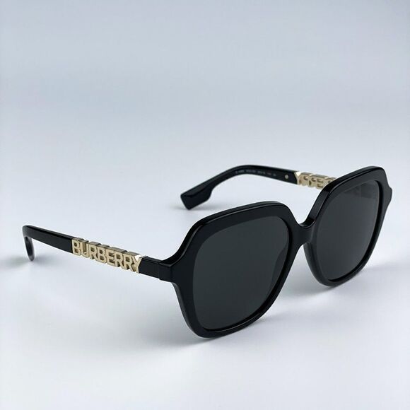 SALE! NEW Burberry BE4389 Joni 300187  Black Dark Grey Square Women Sunglasses main image 7